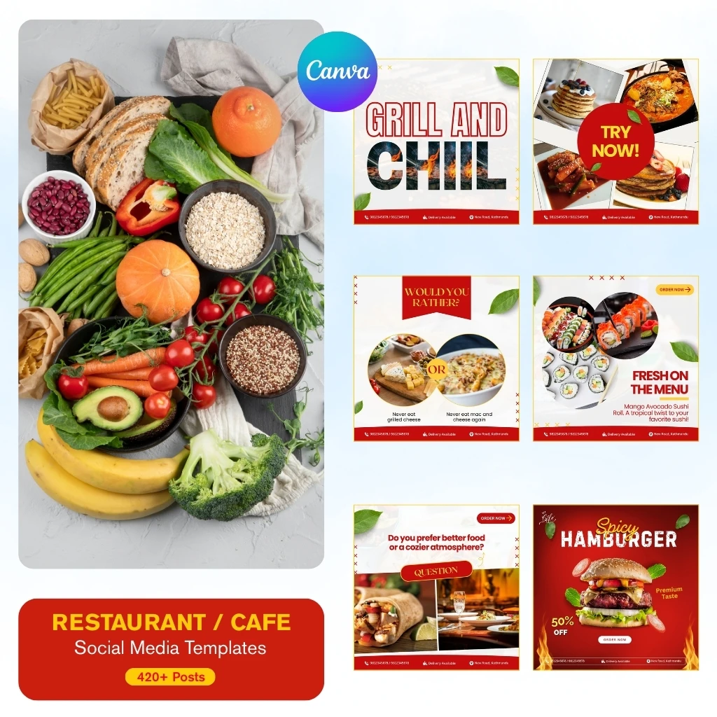 Restaurant Social Media Bundle for Strong Online Presence - Image 8
