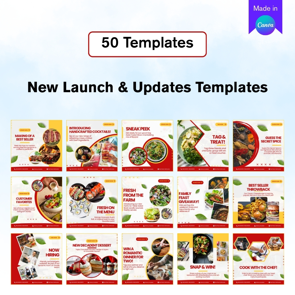 Restaurant Social Media Bundle for Strong Online Presence - Image 7