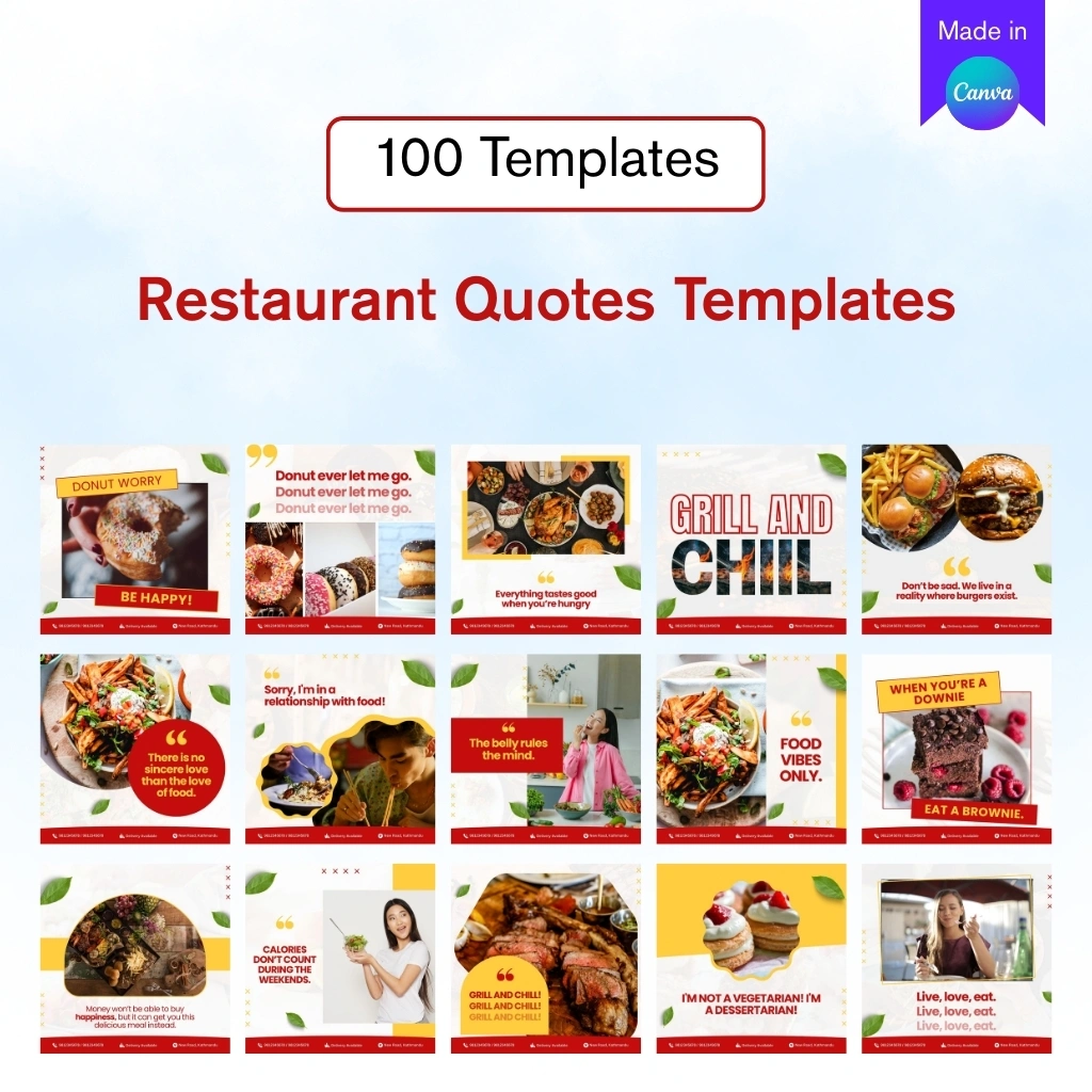 Restaurant Social Media Bundle for Strong Online Presence - Image 2